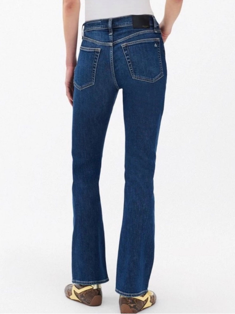 Rag & Bone 28 Jeans The Peyton Mid-Rise Bootcut Vintage Stretch in Rhinebeck NWT